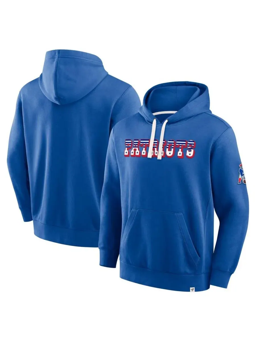 Толстовка с капюшоном New Horizons Heritage Pullover Hoodie Fanatics — изображение 1 из 3, королевский