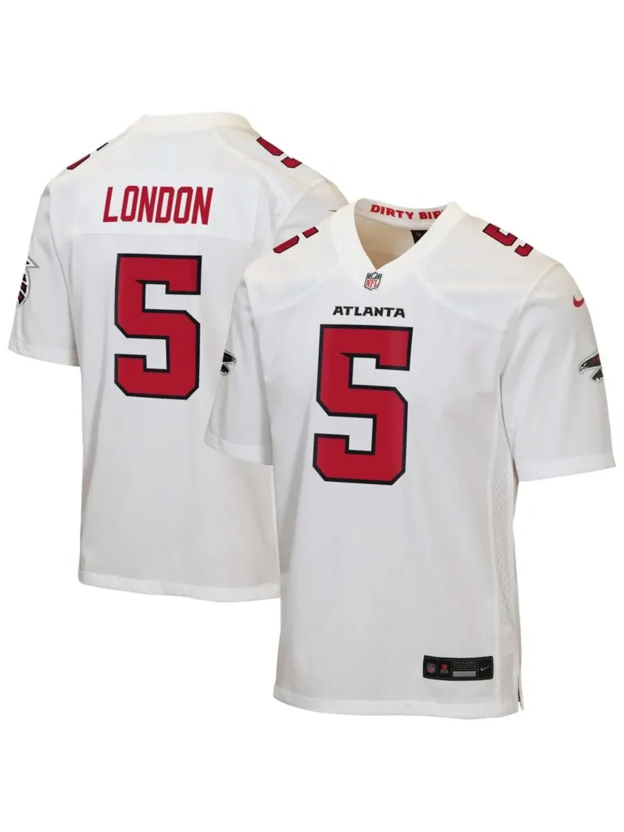 Футболка Nike Drake London Atlanta Falcons с коротким рукавом — изображение 1 из 3, белый