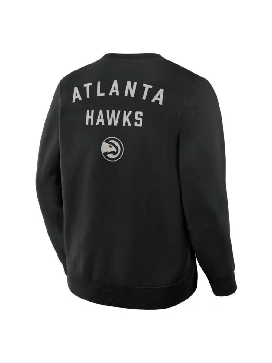 Толстовка с капюшоном Atlanta Hawks Crossover Collection Defensive Rotation Drill Premium Pullover — изображение 2 из 4