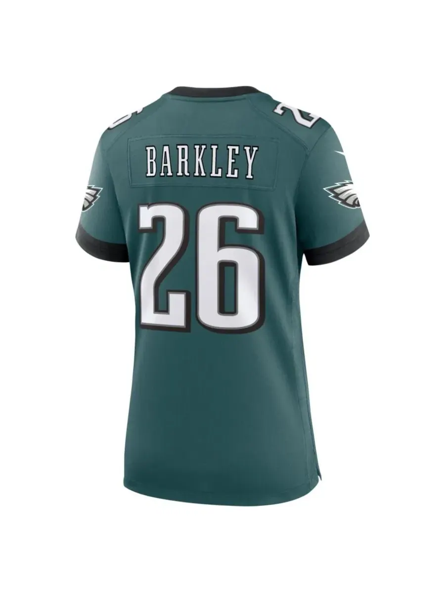 Джерси Nike Philadelphia Eagles с именем Saquon Barkley — изображение 2 из 3, зеленый