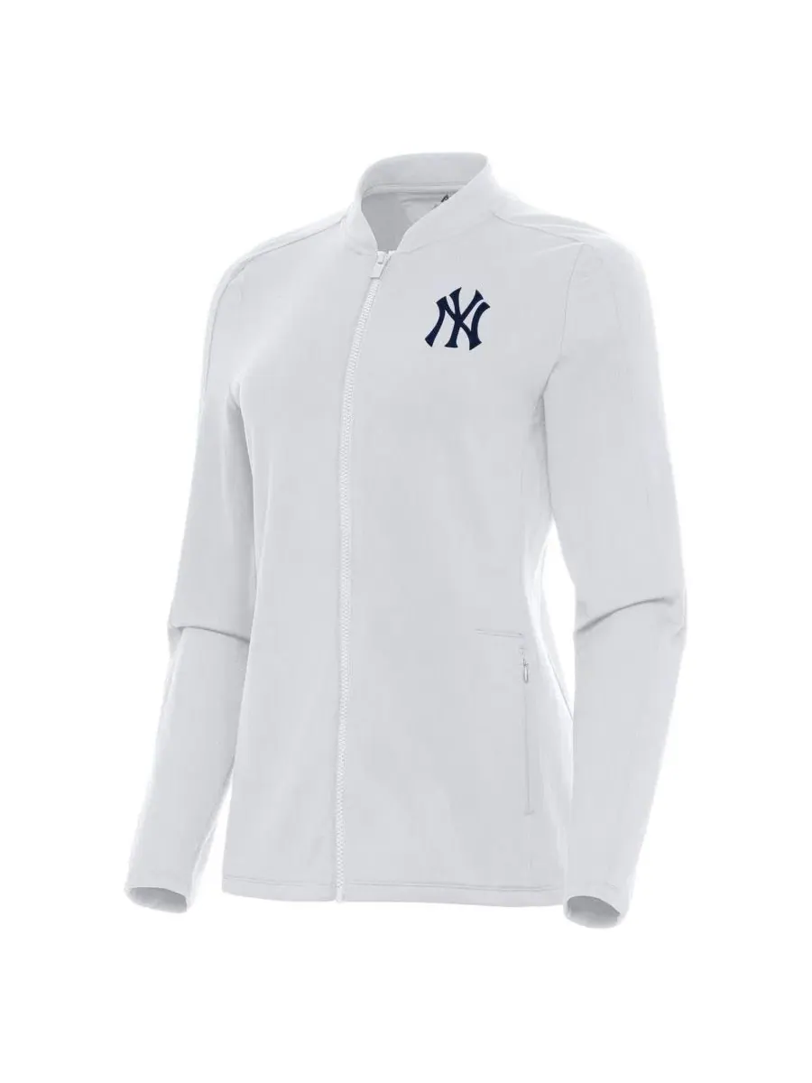 Женская куртка Continual Full-Zip New York Yankees Antigua — изображение 1 из 1, белый
