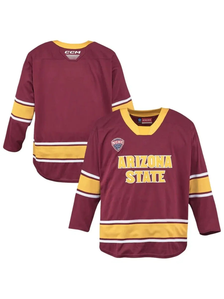 Хоккейный джерси Arizona State Sun Devils CCM — изображение 1 из 3, коричневый