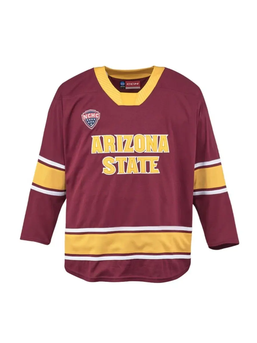 Хоккейный джерси Arizona State Sun Devils CCM — изображение 3 из 3, коричневый