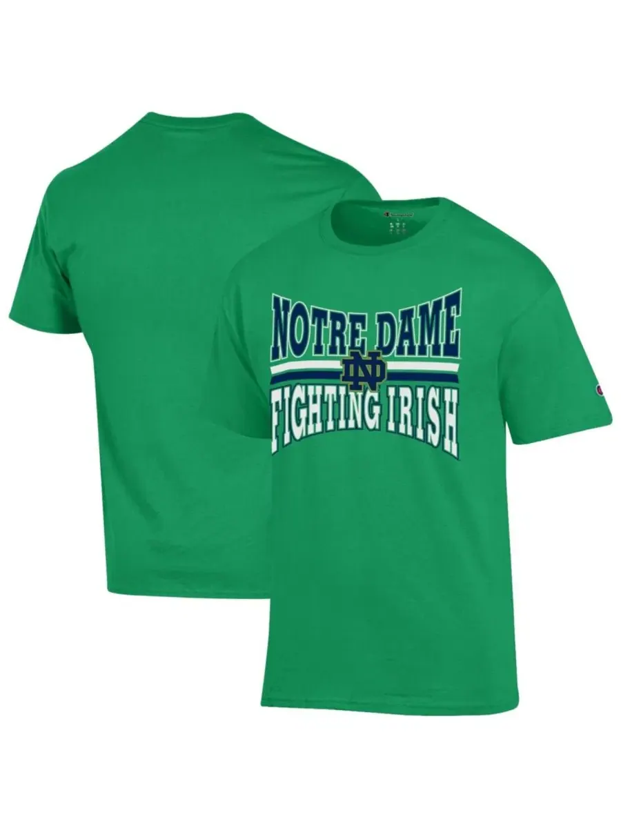 Футболка с принтом Notre Dame Fighting Irish Team Zoom Champion — изображение 1 из 3, зеленый