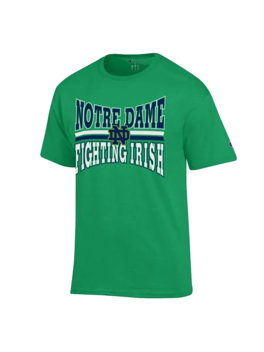 Футболка с принтом Notre Dame Fighting Irish Team Zoom Champion — изображение 2 из 3, зеленый