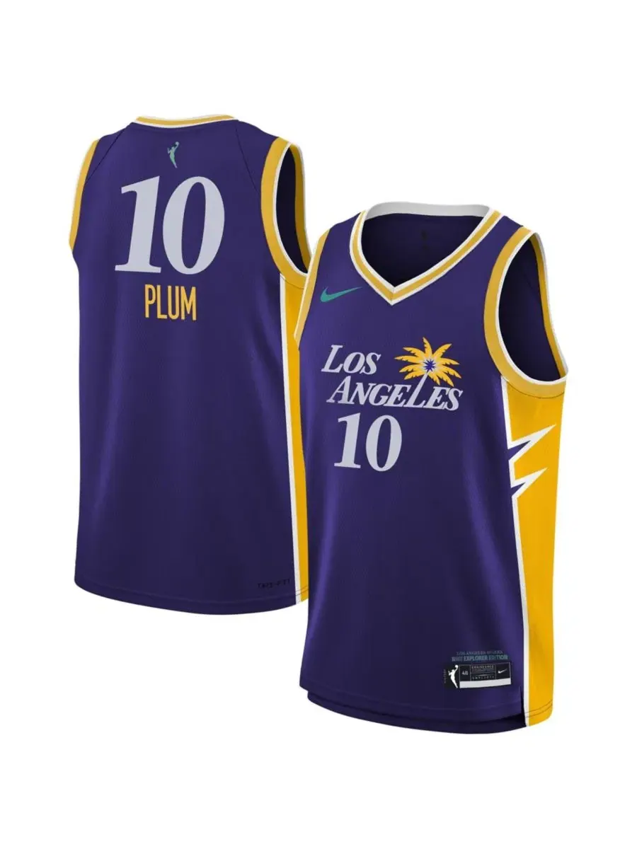 Детская футболка Nike Kelsey Plum Los Angeles Sparks Explorer Edition