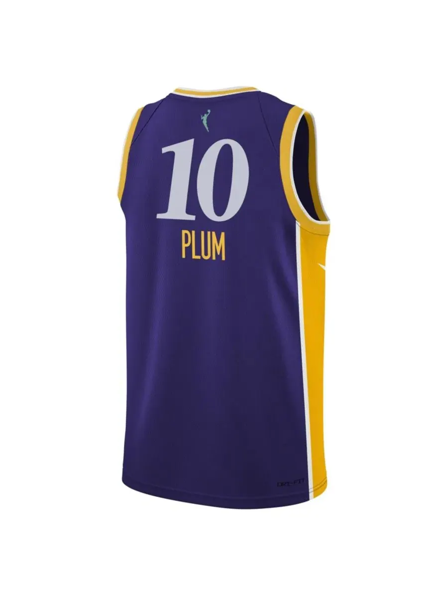 Детская футболка Nike Kelsey Plum Los Angeles Sparks Explorer Edition — изображение 2 из 3, фиолетовый