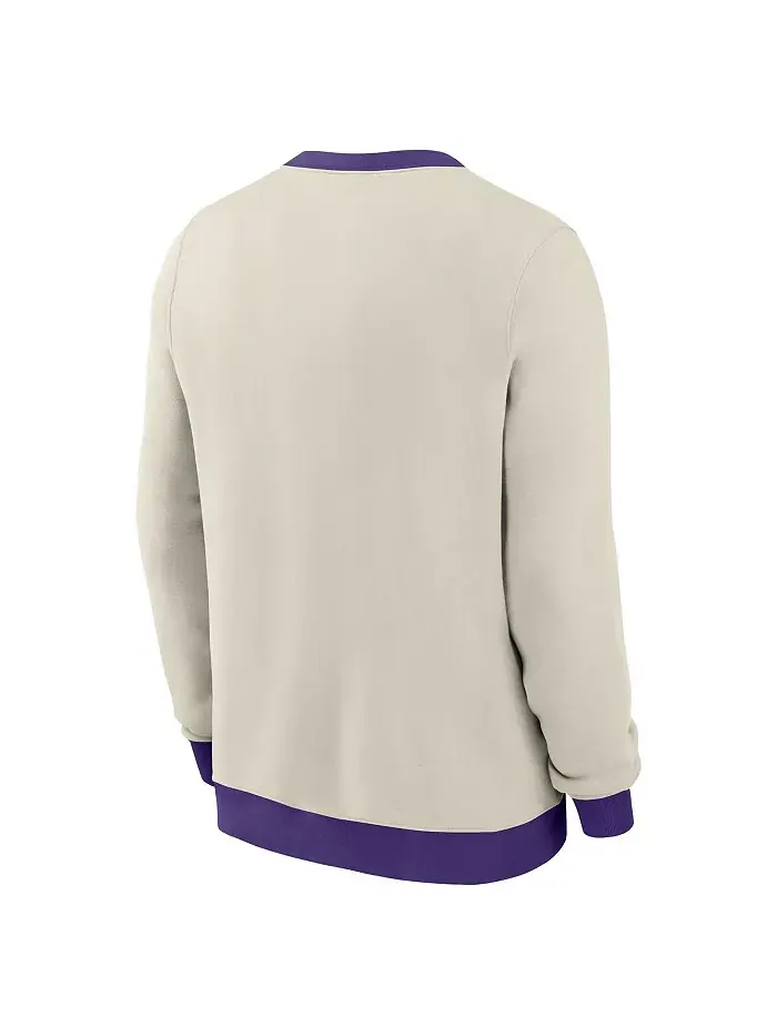 Мужской кремовый флисовый свитшот Tampa Bay Rays Cooperstown Collection Nike — изображение 3 из 3