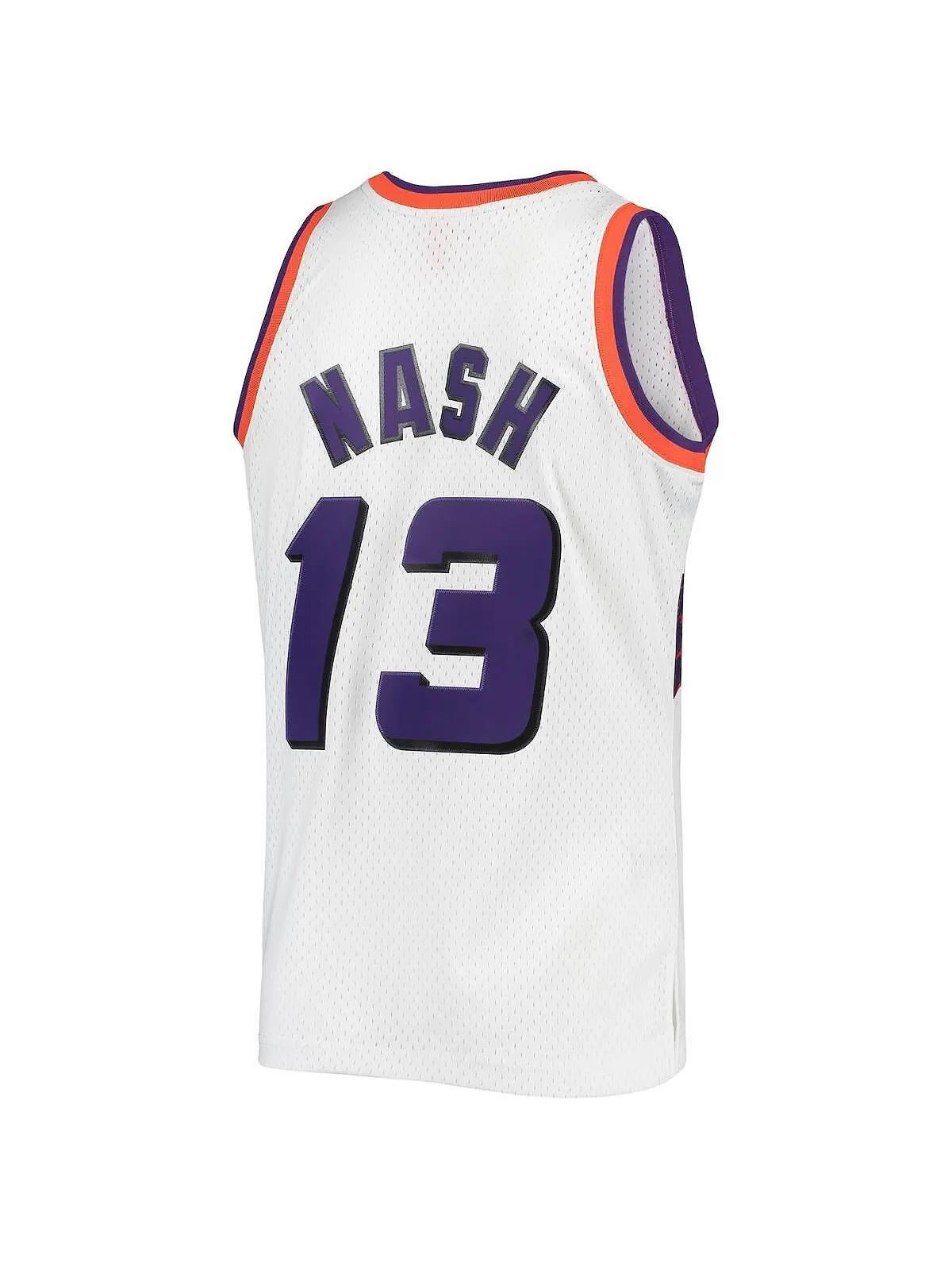 Мужская джерси Swingman White Phoenix Suns 1996–1997 годов Стива Нэша из натуральной древесины — изображение 3 из 3, белый
