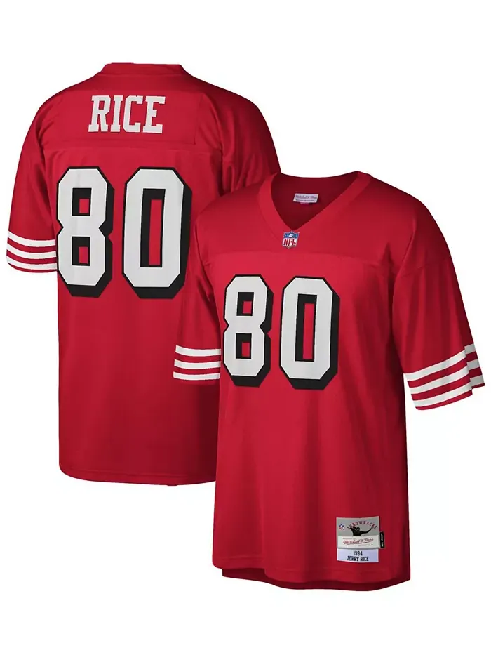 Мужская реплика джерси San Francisco 49ers 1994 Legacy - Jerry Rice Mitchell & Ness — изображение 1 из 3