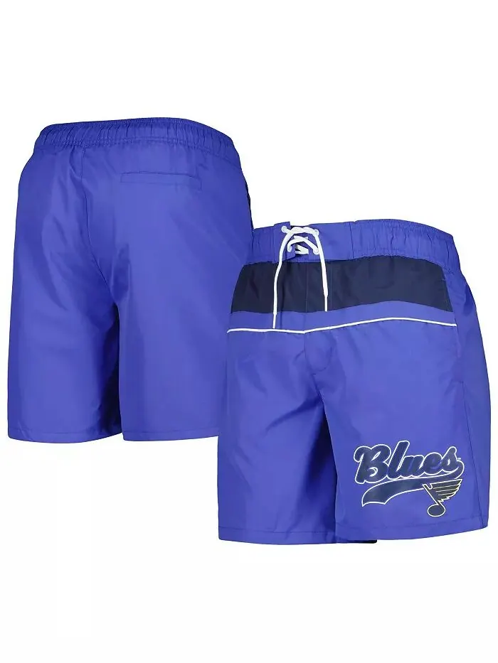 Мужские синие шорты для плавания St. Louis Blues Freestyle Volley Starter — изображение 1 из 1