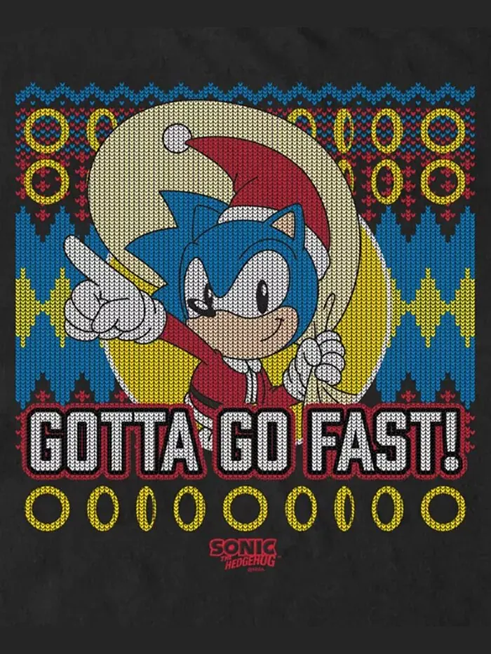 Мужская футболка с коротким рукавом Santa Sonic Fifth Sun — изображение 2 из 2