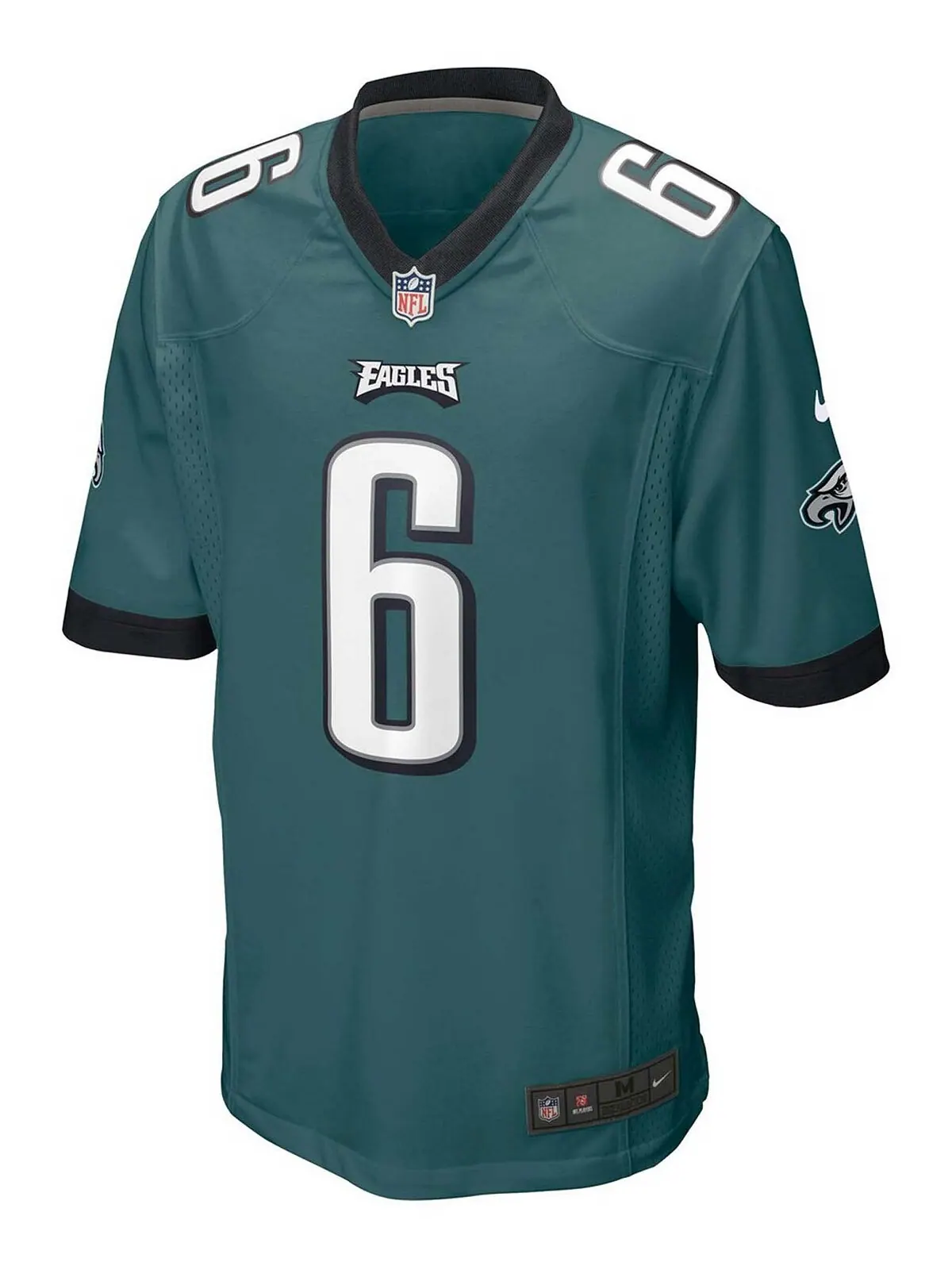 Мужская футболка DeVonta Smith Midnight Green Philadelphia Eagles драфта НФЛ 2021 года, выбранная в — изображение 2 из 3