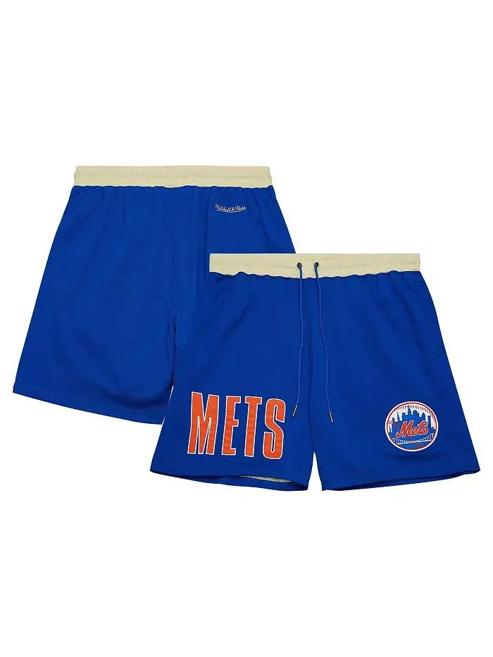 Мужские модные шорты Royal New York Mets OG 2.0 Mitchell & Ness — изображение 1 из 4