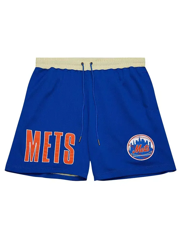 Мужские модные шорты Royal New York Mets OG 2.0 Mitchell & Ness — изображение 3 из 4