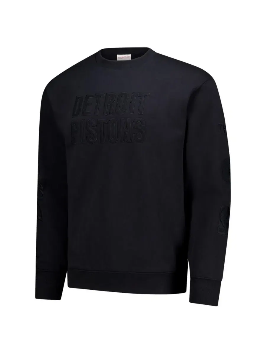 Свитшот из флиса с принтом Phantom Fleece Mitchell & Ness — изображение 3 из 3, черный