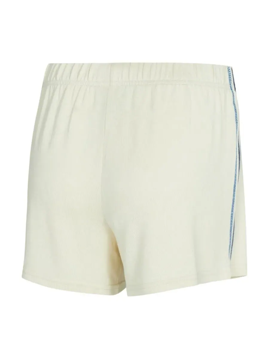 Concepts Sport Женский комплект из двух предметов: кремовый трикотажный топ с длинными рукавами и — изображение 5 из 5