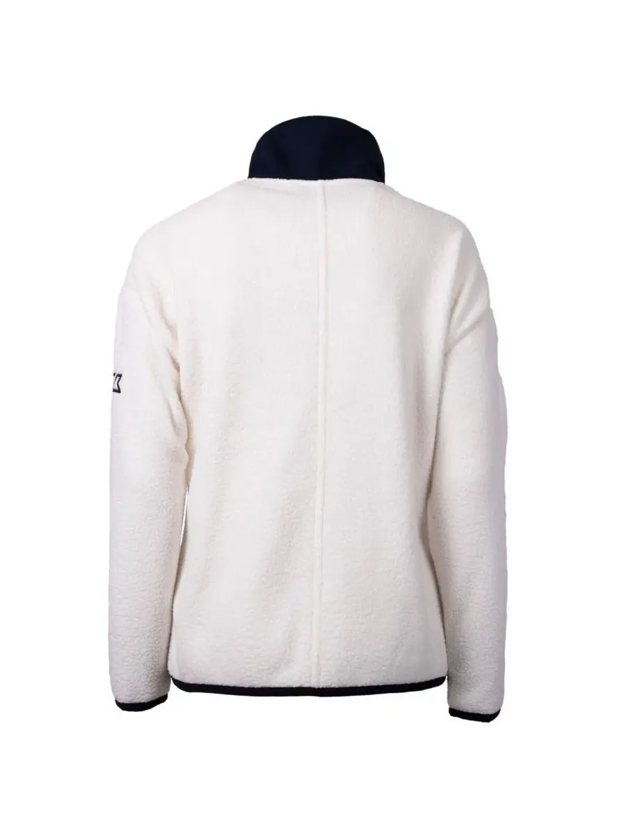 Куртка-флис Cutter & Buck Cascade Eco Sherpa — изображение 2 из 3, белый
