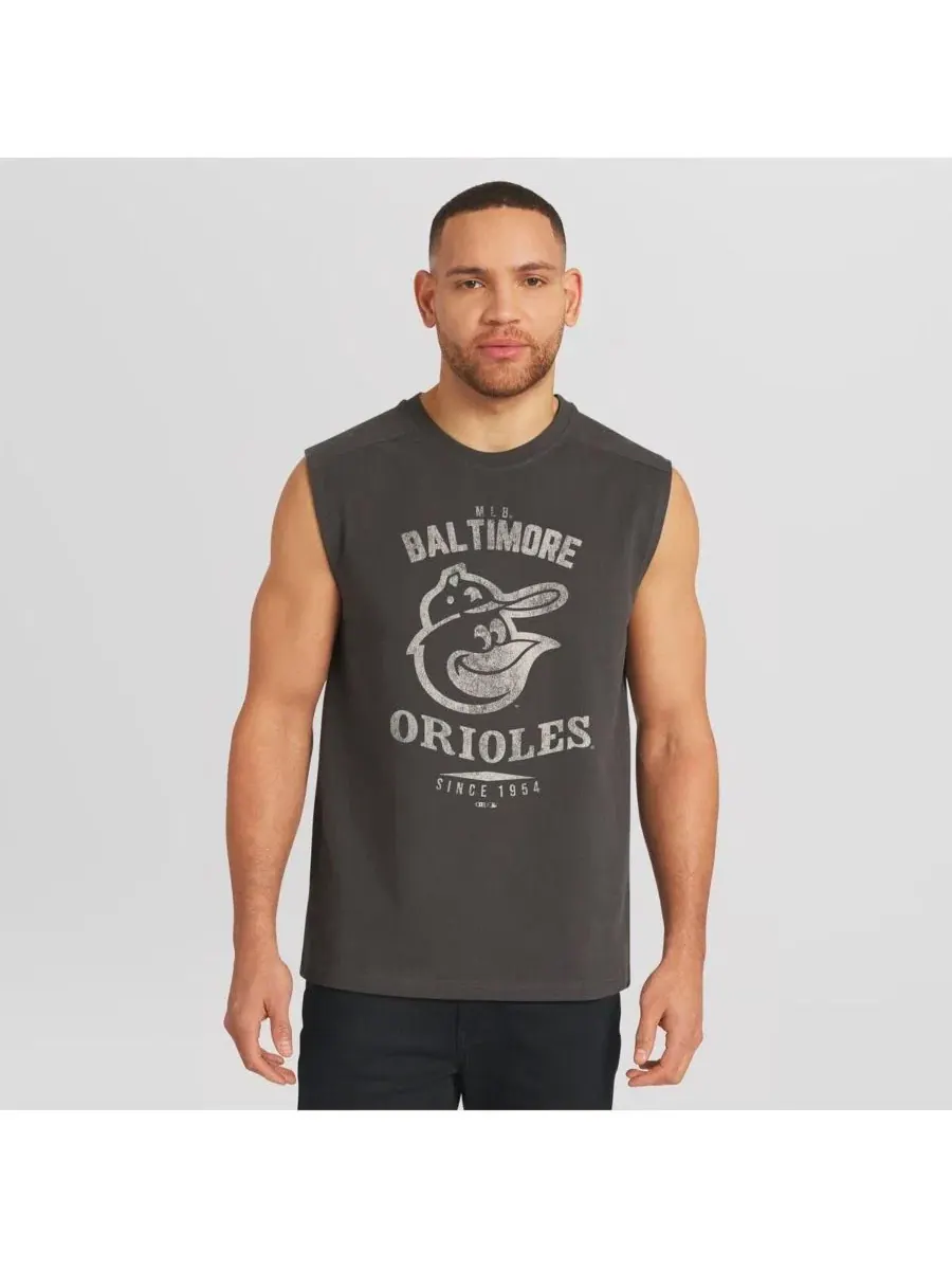 Мужская майка-борцовка Baltimore Orioles угольного цвета Darius Rucker Collection By Fanatics — изображение 1 из 6