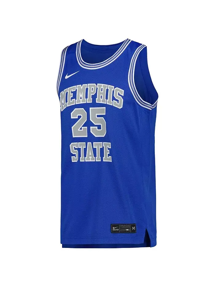 Мужская баскетбольная ретро-джерси Penny Hardaway Royal Memphis Tigers Performance Nike — изображение 2 из 2