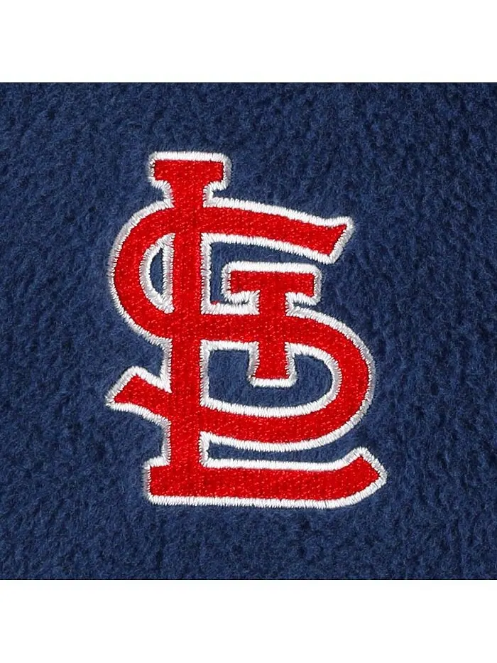 Мужская темно-синяя куртка с молнией во всю длину St. Louis Cardinals Steens Mountain Columbia — изображение 2 из 4