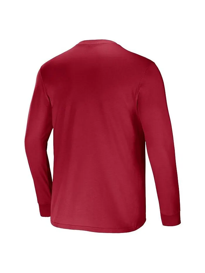 Мужская футболка с длинным рукавом NFL x Darius Rucker Collection от Cardinal Arizona Cardinals — изображение 3 из 3, красный