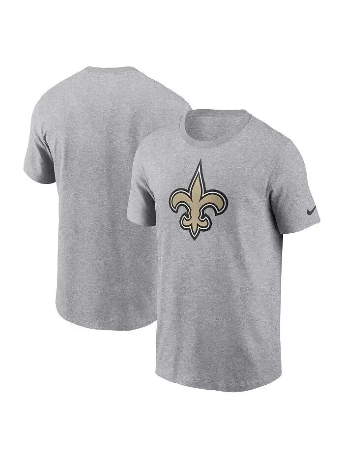 Мужская серая футболка с логотипом New Orleans Saints Essential Nike — изображение 1 из 3