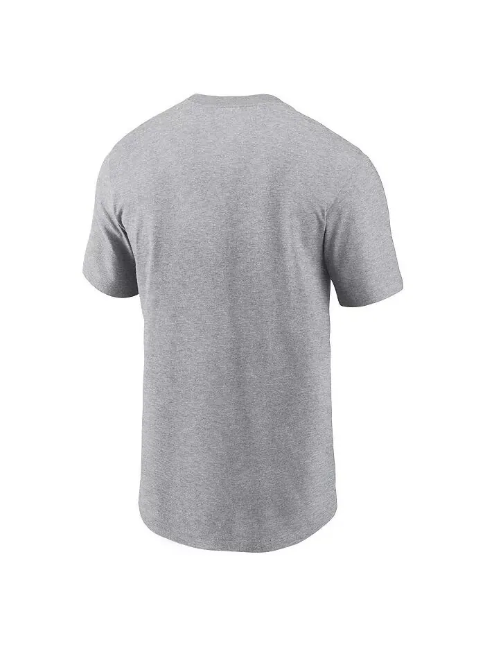 Мужская серая футболка с логотипом New Orleans Saints Essential Nike — изображение 3 из 3