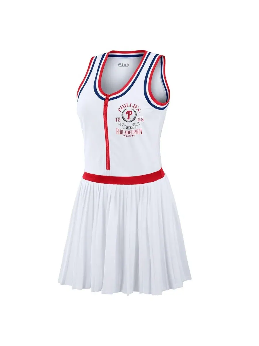 Платье-майка с принтом Philadelphia Phillies WEAR by Erin Andrews — изображение 2 из 4, белый