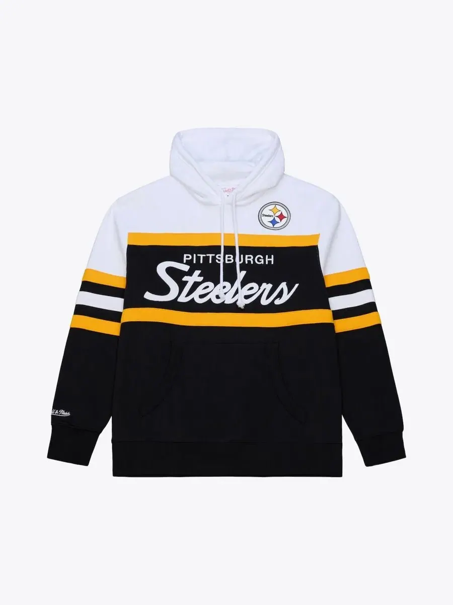 Худи с принтом Head Coach Mitchell & Ness — изображение 1 из 4, черный