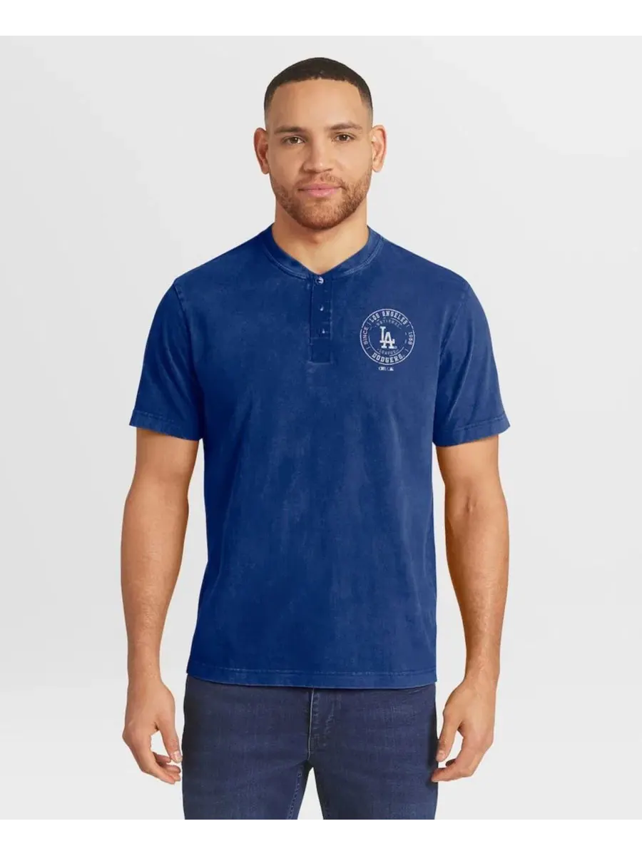 Мужская рубашка-поло с принтом логотипа Los Angeles Dodgers, Darius Rucker Collection by Fanatics — изображение 1 из 4