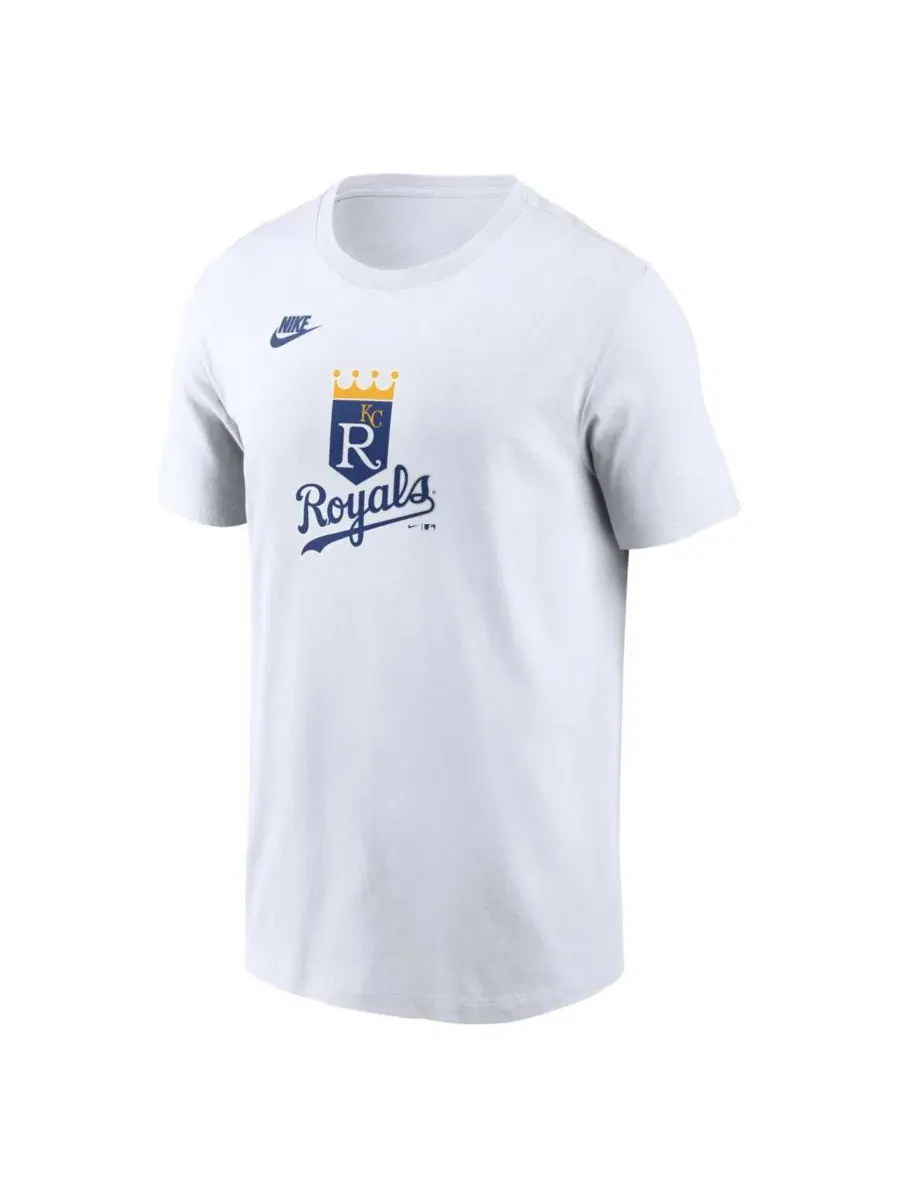 Футболка с коротким рукавом, с винтажным принтом, Cooperstown Collection Logo Nike — изображение 2 из 3, белый