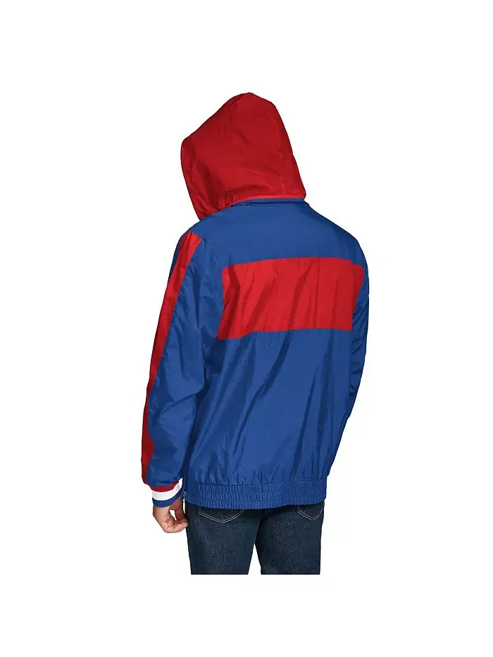 Мужская легкая худи-куртка с полумолнией Royal Buffalo Bills Gael Tommy Hilfiger — изображение 2 из 4
