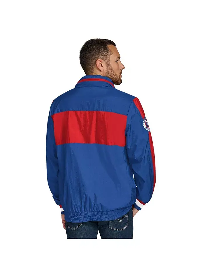 Мужская легкая худи-куртка с полумолнией Royal Buffalo Bills Gael Tommy Hilfiger — изображение 4 из 4