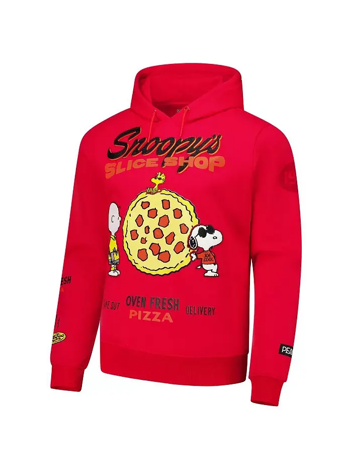 Толстовка Men's Red Peanuts Woodstock Slice Shop Freeze Max — изображение 3 из 3