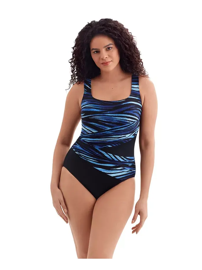 Купальник Second Wave Wrap Sash Tank One Piece Longitude by Mimi Flamingo — изображение 1 из 3