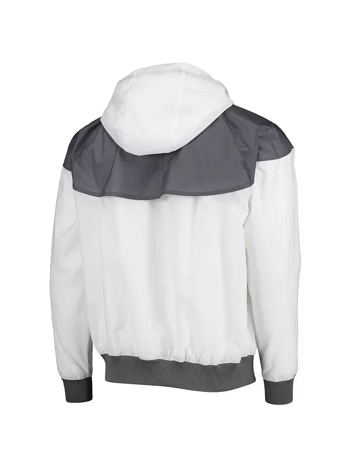 Мужская белая толстовка с капюшоном Colorado Buffaloes Windrunner Raglan на молнии Nike — изображение 4 из 4