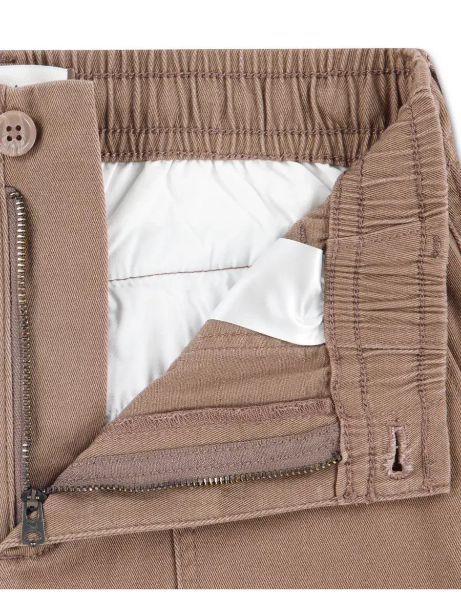Штаны чинос с регулируемой талией Baggy Utility Chino Pants abercrombie kids, Chateau — изображение 4 из 4