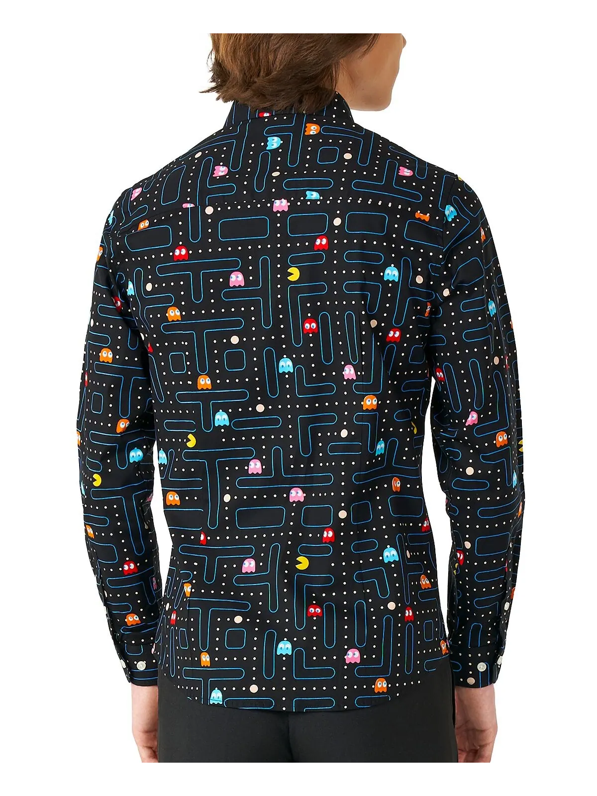 Футболка с лицензией Big Boys PAC-MAN OppoSuits — изображение 2 из 2, черный