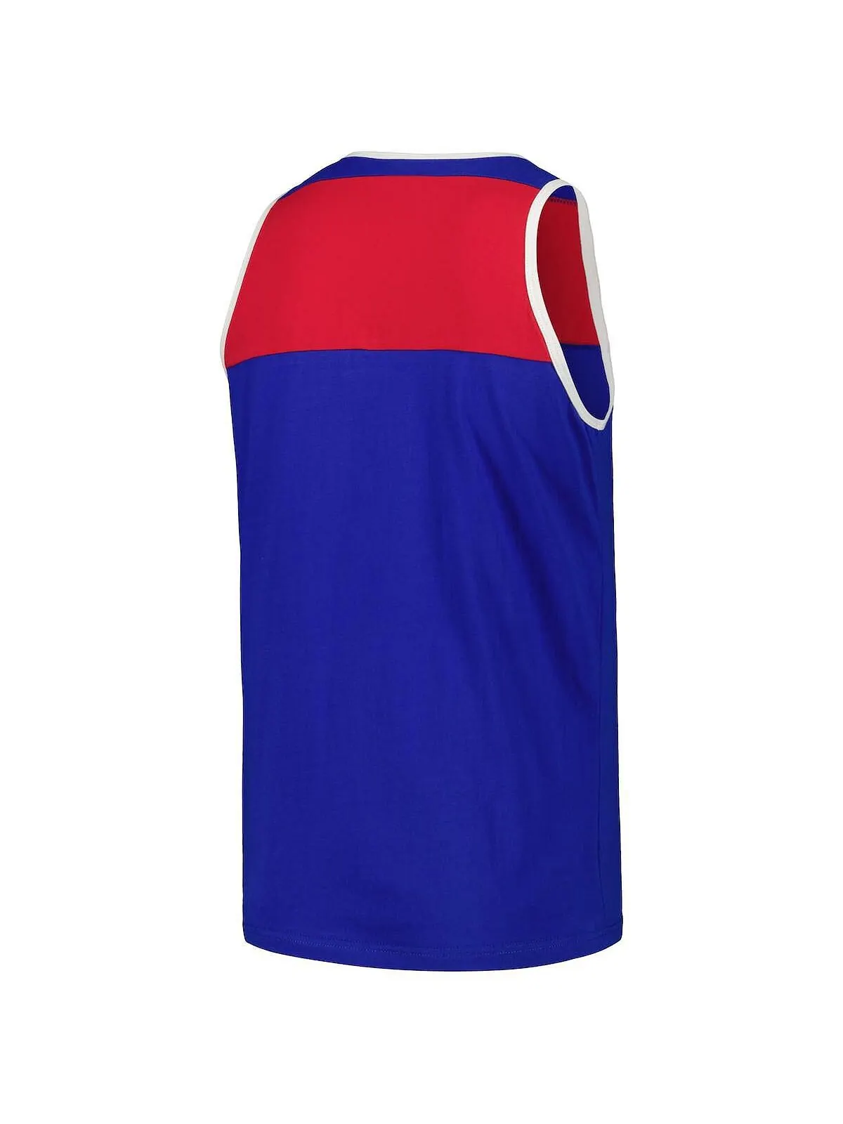 Мужская майка с цветными блоками Royal и красная New England Patriots Heritage Mitchell & Ness — изображение 2 из 2, красный