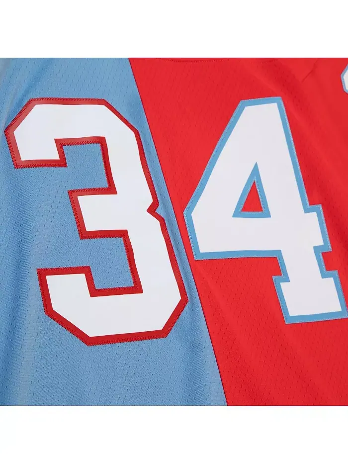 Мужская реплика джерси Earl Campbell Houston Oilers Gridiron Classics 1980 Split Legacy в цветах — изображение 2 из 4