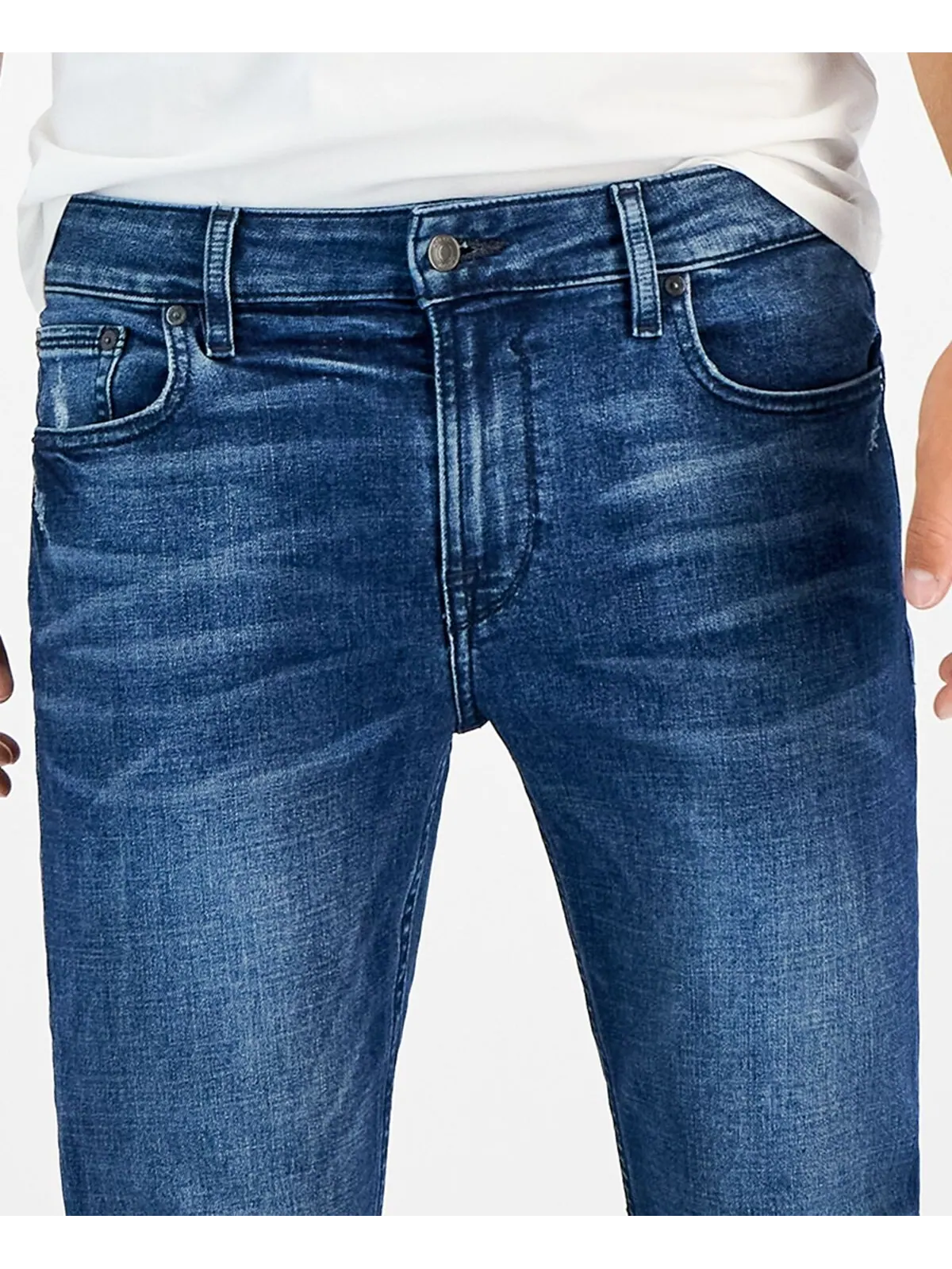 Мужская рубашка Desert Poppy и узкие прямые джинсы GUESS — изображение 8 из 10