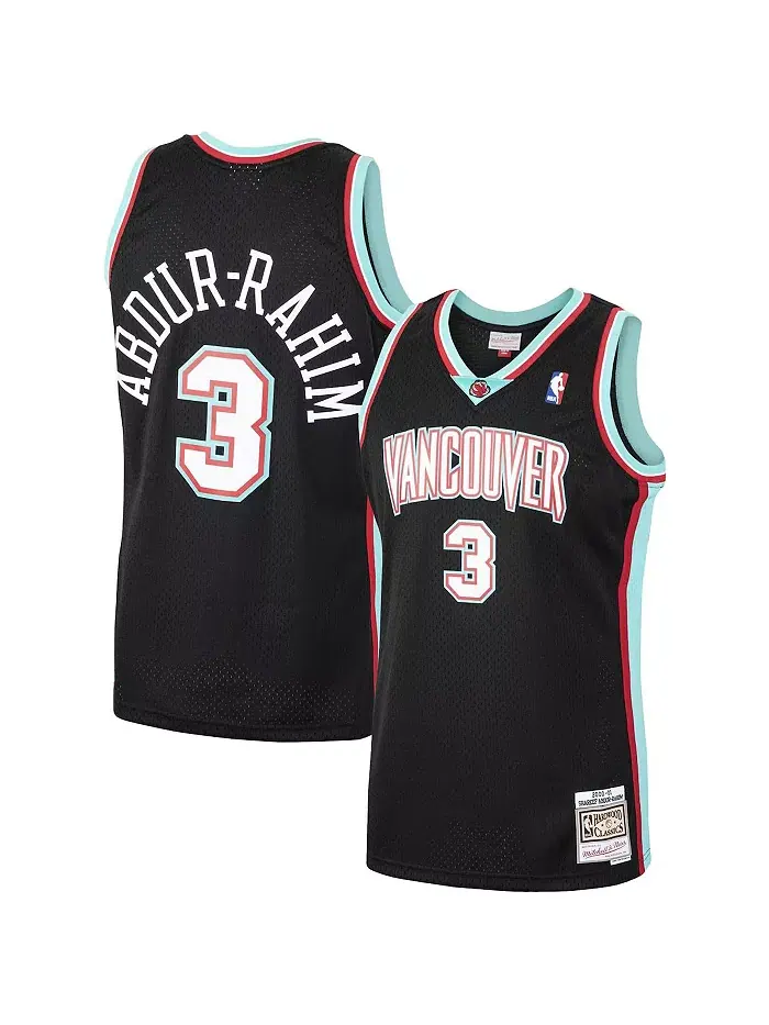 Мужская баскетбольная майка Shareef Abdur-Rahim Vancouver Grizzlies Hardwood Classics Swingman — изображение 1 из 3