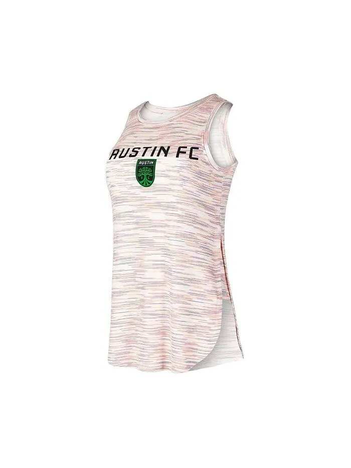 Женская белая майка Austin FC Sunray Tri-Blend Concepts Sport