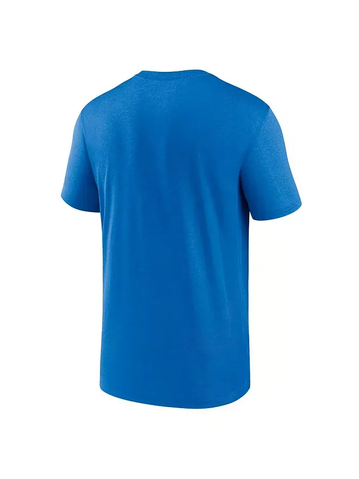 Мужская синяя футболка Detroit Lions Primetime Legend Wordmark Performance Nike — изображение 3 из 3
