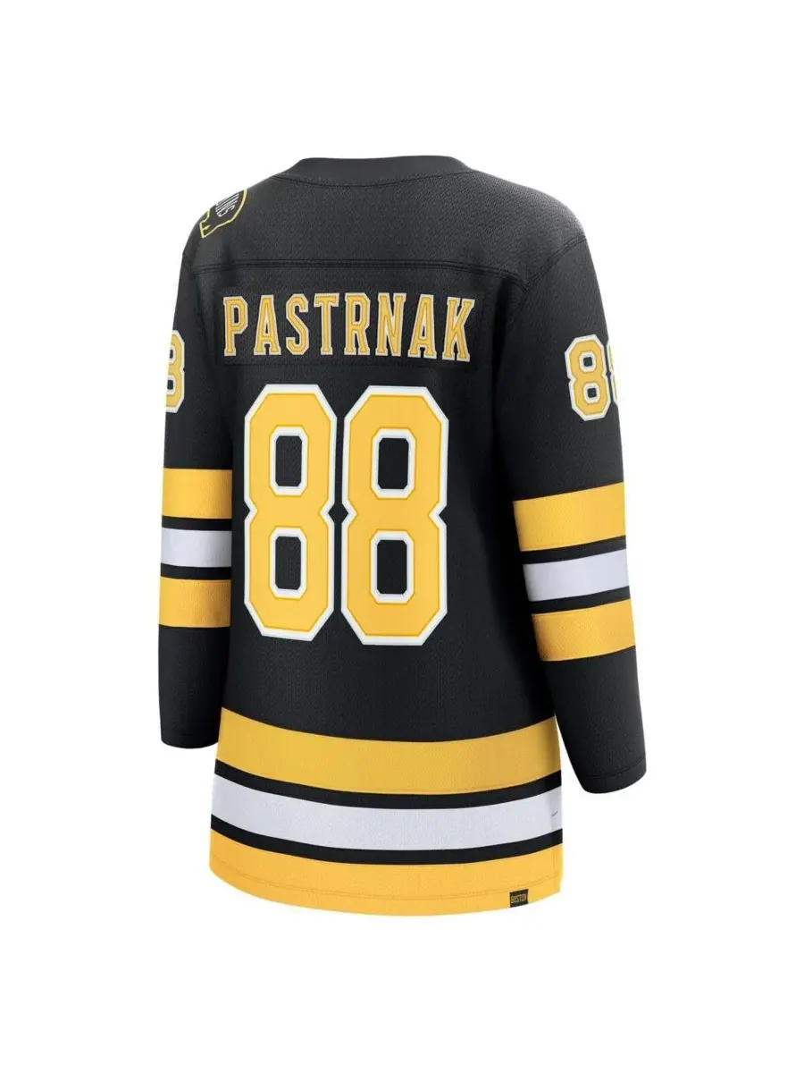 Fanatics Женская черная домашняя футболка David Pastrnak Boston Bruins Breakaway Player Jersey — изображение 3 из 3, черный