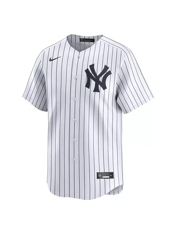 Мужская бейсбольная джерси New York Yankees домашняя лимитированная Devin Williams White Nike — изображение 3 из 3