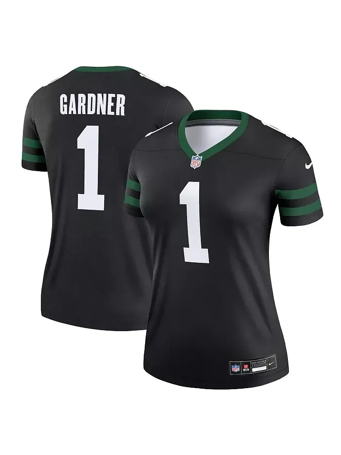 Женская майка Ahmad Sauce Gardner Black New York Jets Legend Nike — изображение 1 из 3