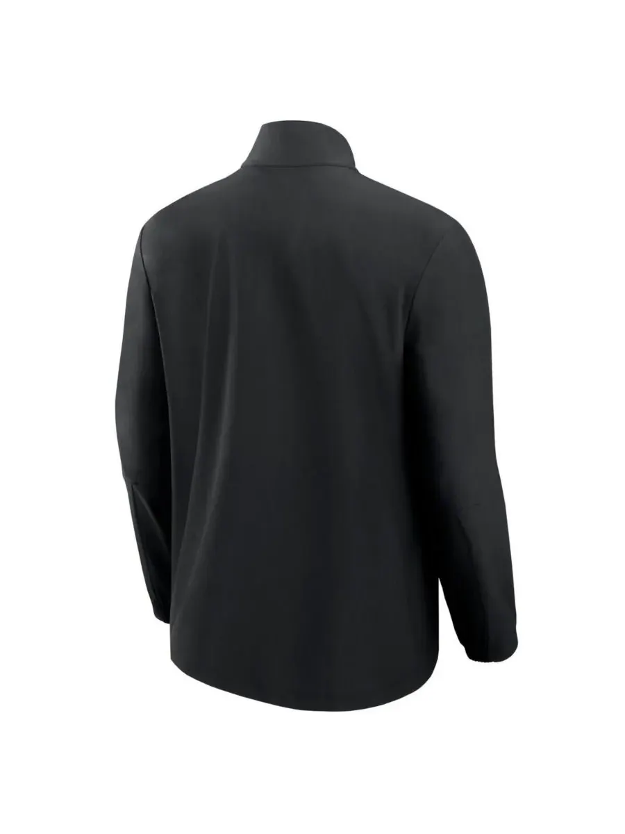 Fanatics Мужская черная тканая куртка на молнии с символикой команды Chicago White Sox Front Office — изображение 3 из 3