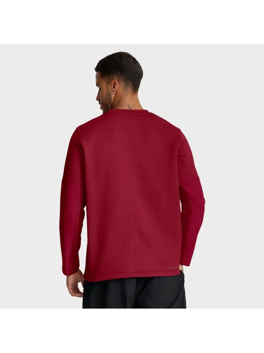 Nike Мужская футболка с длинным рукавом "Crimson Alabama Crimson Tide 2025 Sideline Coach — изображение 2 из 5, красный